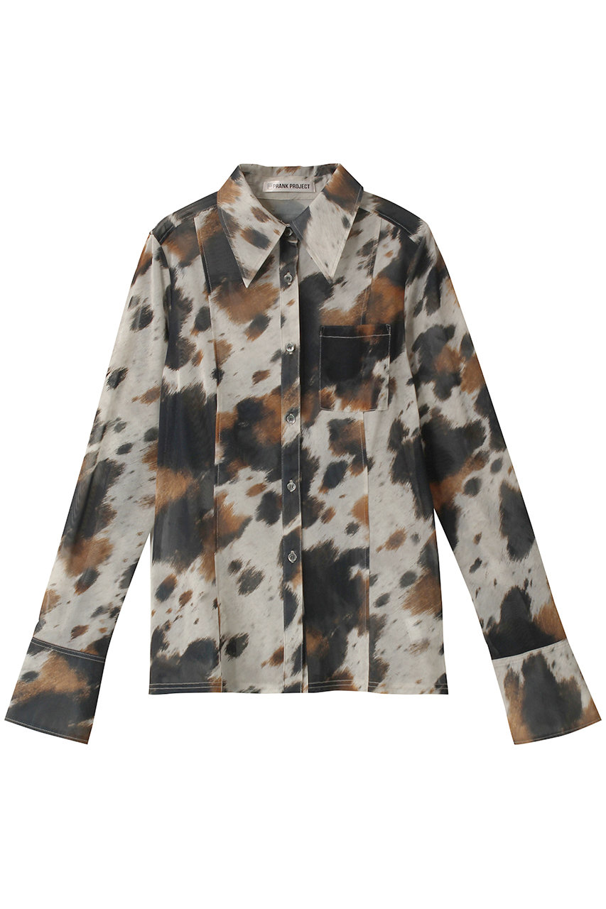 プランク プロジェクト/PRANK PROJECTのCOWプリントスリムシャツ / COW Printed Slim Shirt(MLT(マルチカラー)/31242315608)