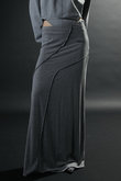 アウトシームカットマキシスカート / Out Seam Cut Maxi Skirt