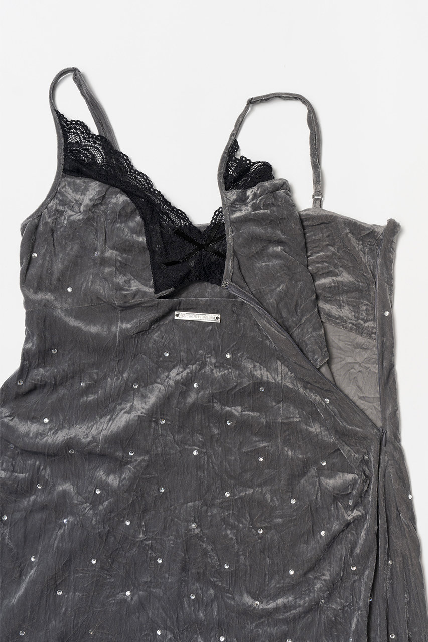 PRANK PROJECT(プランク プロジェクト)｜クリスタルベロアキャミドレス