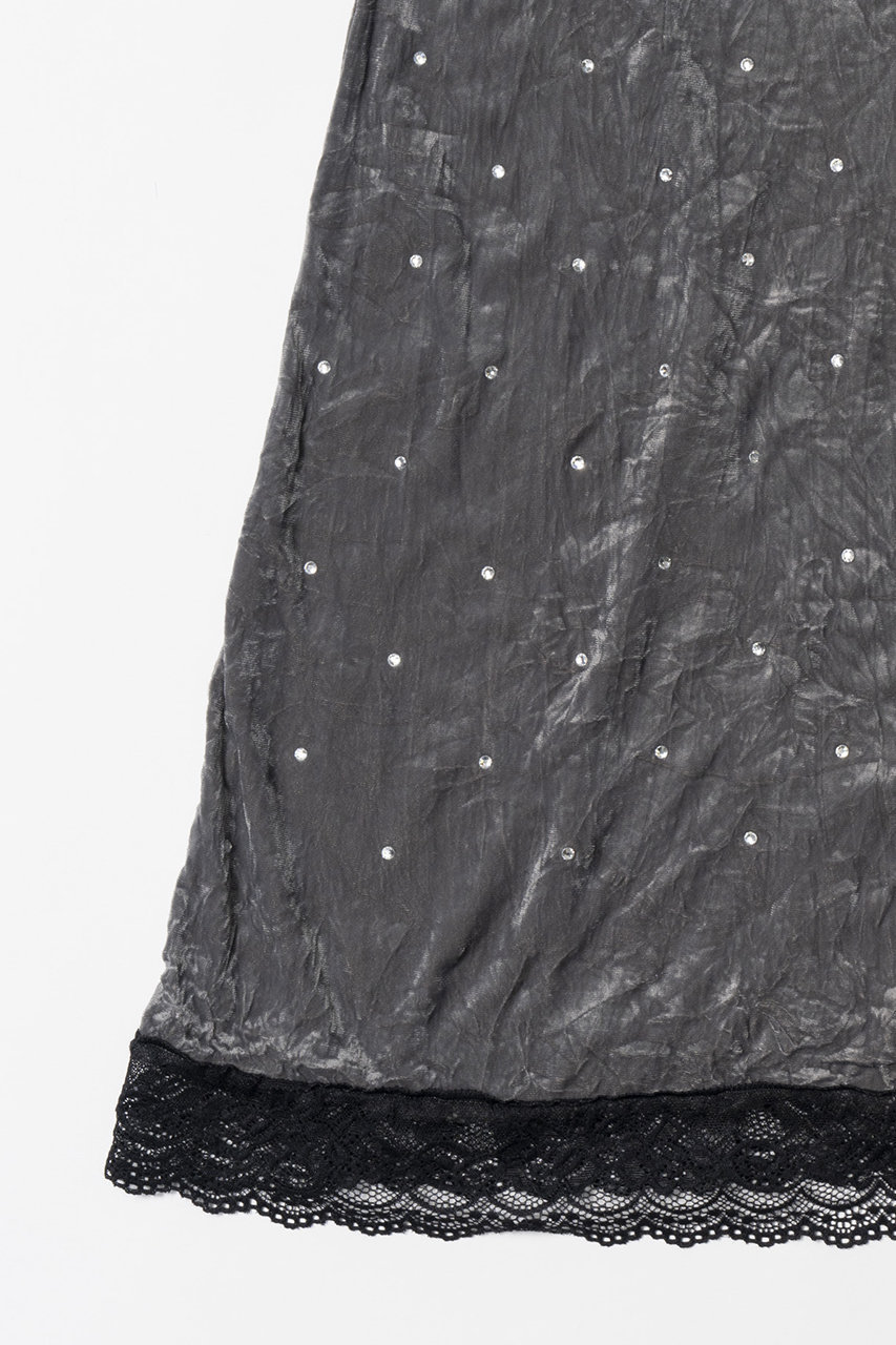 PRANK PROJECT⚪︎ Crystal Velour Cami Dress PRANK PROJECT(プランク プロジェクト)｜クリスタルベロアキャミ