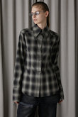 マルチチェックボディピアスシャツ / Multi Check Body Pierce Shirt