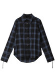 マルチチェックボディピアスシャツ / Multi Check Body Pierce Shirt