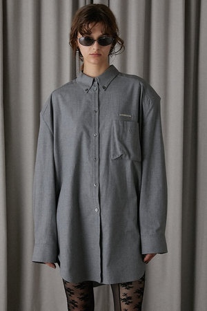 プランク プロジェクト/PRANK PROJECTのパワーショルダービッグシャツ / Power Shoulder Big Shirt(110400/110403)