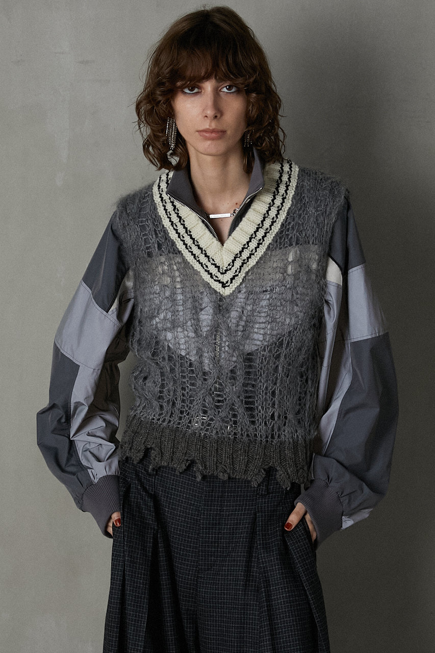 PRANK PROJECT(プランク プロジェクト)｜シアーチルデンニットベスト