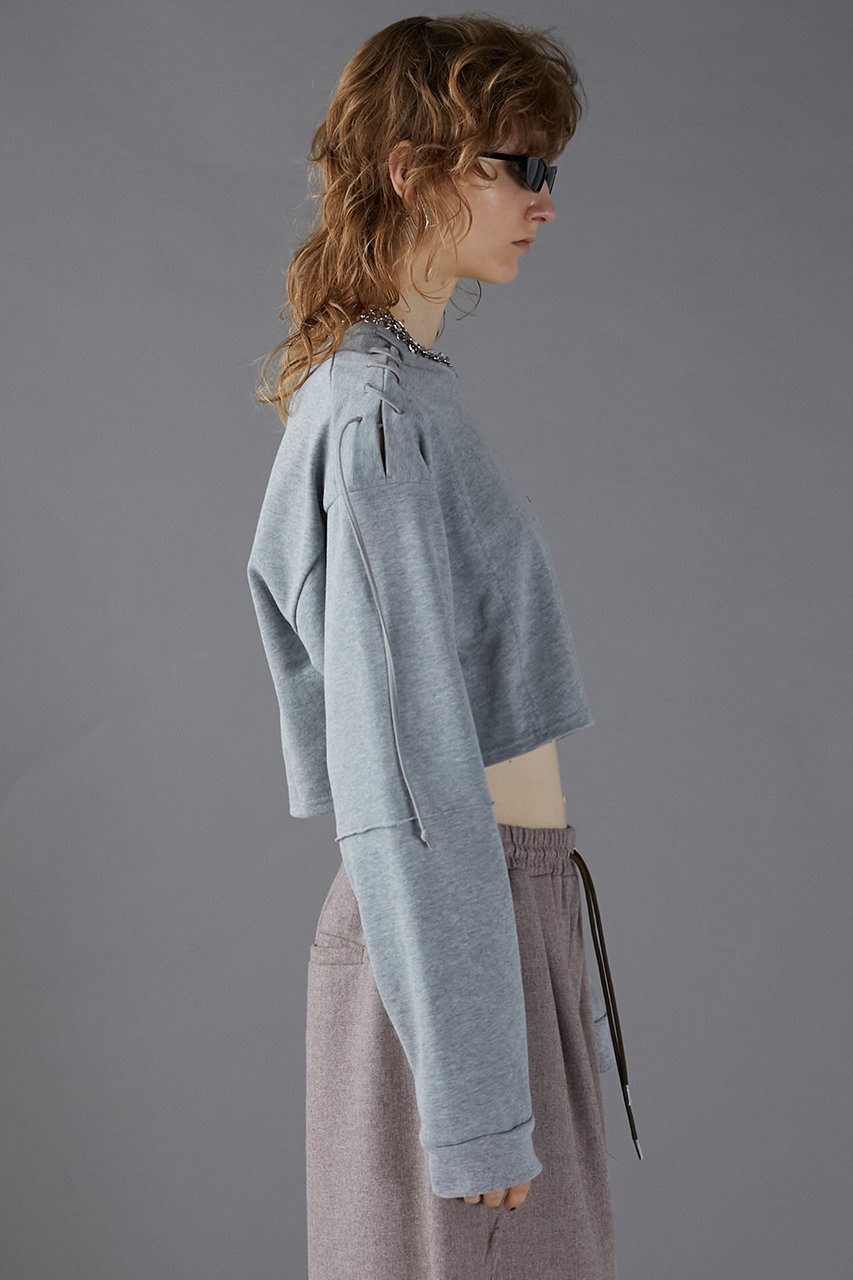 PRANK PROJECT(プランク プロジェクト)｜レースアップショートトップ