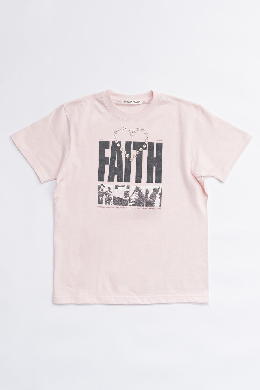PRANK PROJECT ハートアイレットFAITH-TEE/Heart Eyelet FAITH-TEE (PNK(ピンク), FREE) プランク プロジェクト ELLE SHOP PRANK PROJECT ハートアイレットFAITH-TEE/Heart Eyelet FAITH-TEE (PNK(ピンク), FREE) プランク プロジェクト ELLE SHOP