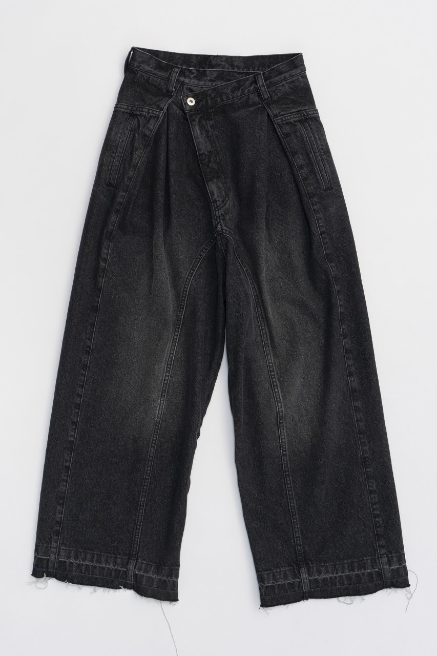 プランク プロジェクト/PRANK PROJECTのジップオープンデニムパンツ / Zip Open Denim Pants(BLK(ブラック)/31242465403)