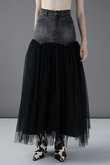 チュールコンビスカート / Tulle Combo Skirt