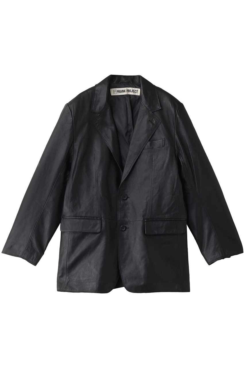 プランク プロジェクト/PRANK PROJECTの【予約販売】シープレザーテーラードジャケット / Tailored Jacket(BLK(ブラック)/31242115103)