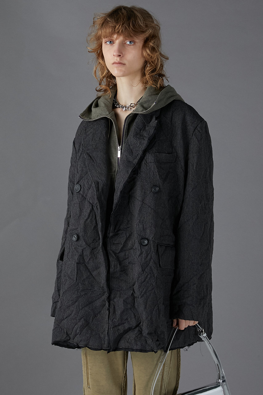 crinklecrinklecrinkleフリンジジャケット新品未使用タグつき crinklecrinklecrinkleフリンジジャケット新品未使用タグつき