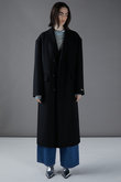 オーバーショルダーシングルメルトンコート / Over Shoulder Single Me