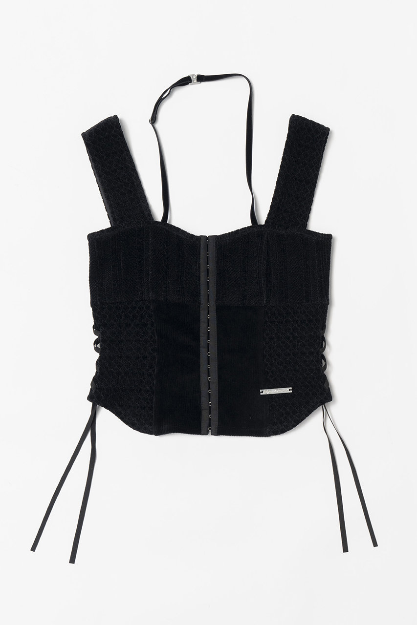 プランク プロジェクト/PRANK PROJECTのモールジャガードビスチェ / Mole Jacquard Bustier(BLK(ブラック)/31242315606)