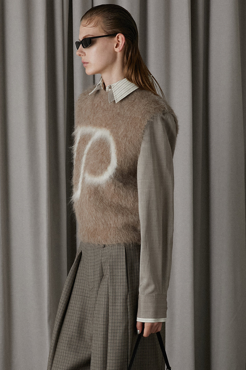 PRANKPROJECT Logo Jacquard Knit ニットベスト PRANK PROJECT(プランク プロジェクト)｜ロゴジャガードニット / Logo