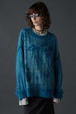 シアーモヘアロゴニット / Sheer Mohair Logo Knit