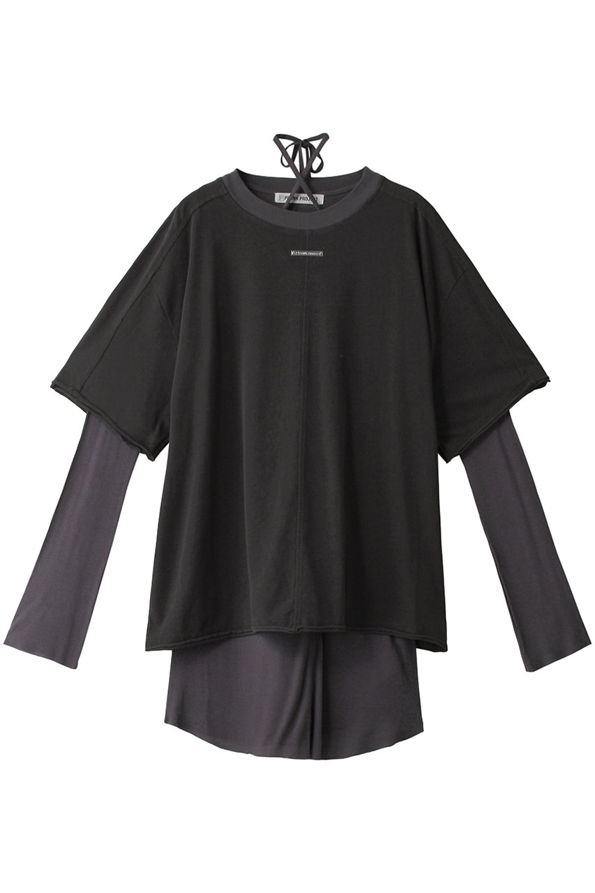 プランク プロジェクト/PRANK PROJECTのシアーテレコレイヤーオーバートップ / Sheer Teleco Layer Over Top(C.GRY(チャコールグレー)/31242415609)