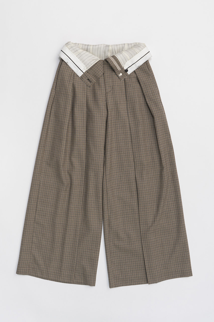 PRANK PROJECT コラージュフォトハイウエストワイドパンツ PRANK PROJECT(プランク プロジェクト)｜コラージュフォトハイウエスト