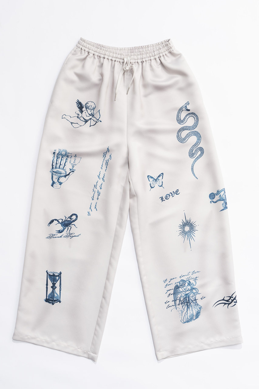 プランク プロジェクト/PRANK PROJECTのTATOOプリントパンツ/TATOO Printed Pants(GRY(グレー)/31242466107)