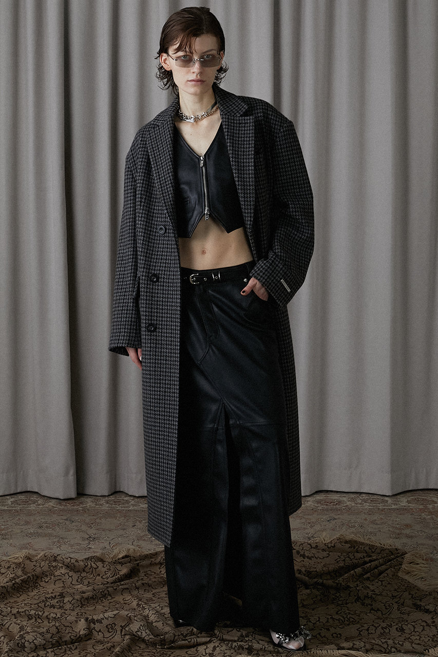 PRANK PROJECT｜ヴィーガンレザースリットスカート / Vegan Leather Slit Skirt | Rakuten  Fashion(楽天ファッション／旧楽天ブランドアベニュー)MH9940