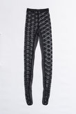 フラワーモチーフレースタイツ / Flower Motif Lace Tights