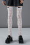 【予約販売】フラワーモチーフレースニーハイソックス / Flower Motif Lace Knee Hi プランク プロジェクト/PRANK PROJECT