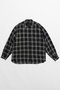 【予約販売】ダメージチェックシャツDamaged Check Shirt プランク プロジェクト/PRANK PROJECT C.GRY(チャコールグレー)