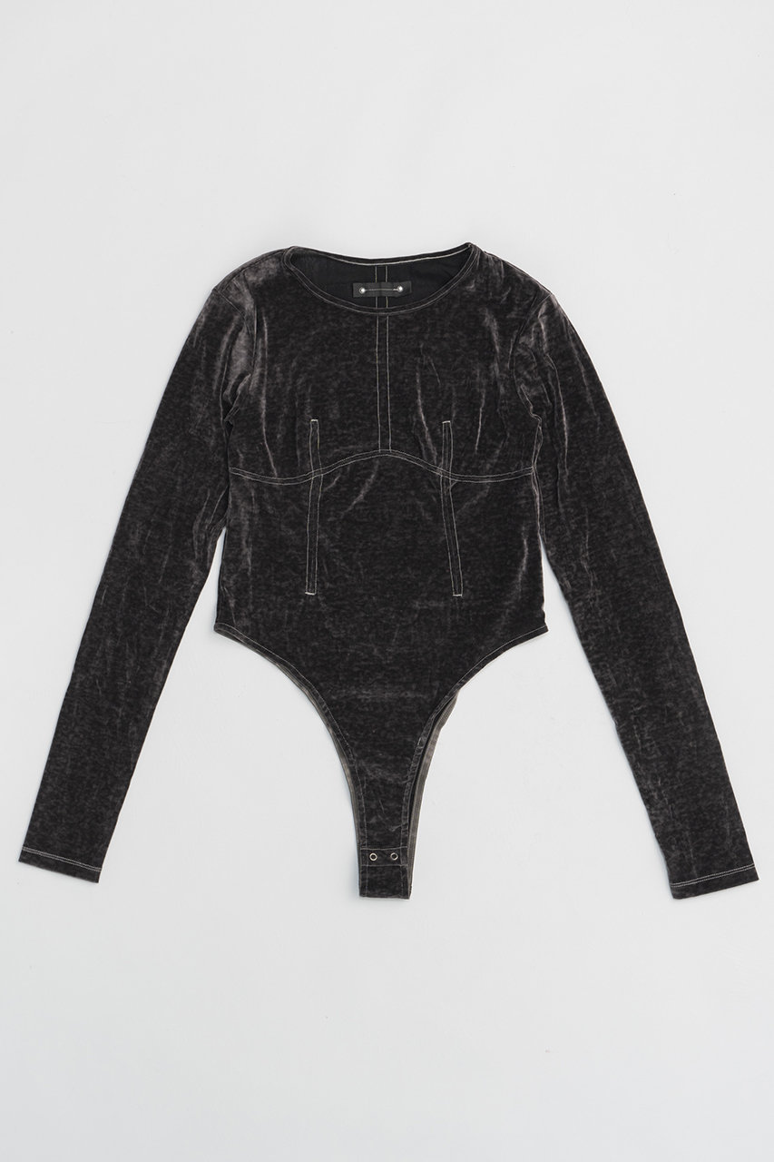 プランク プロジェクト/PRANK PROJECTの【予約販売】ベロアボディスーツ / Velour Bodysuit(GRY(グレー)/31242415607)