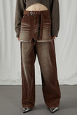 コーデュロイレイヤードパンツ / Corduroy Layered Pants