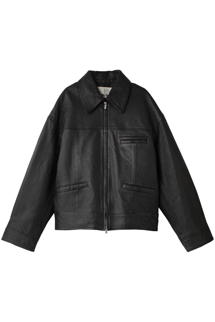 プランク プロジェクト/PRANK PROJECTのパディングSHEEPレザーブルゾンPadded SHEEP Leather Blouson(BLK(ブラック)/31242215106)