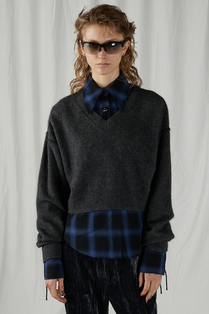 プランク プロジェクト/PRANK PROJECTのピュアヤクファーニット / Pure Yak Fur Knit(110300/110301)