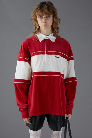 プランク プロジェクト/PRANK PROJECTのベロアラガーオーバートップVelor Rugger Over Top(110100/110103)