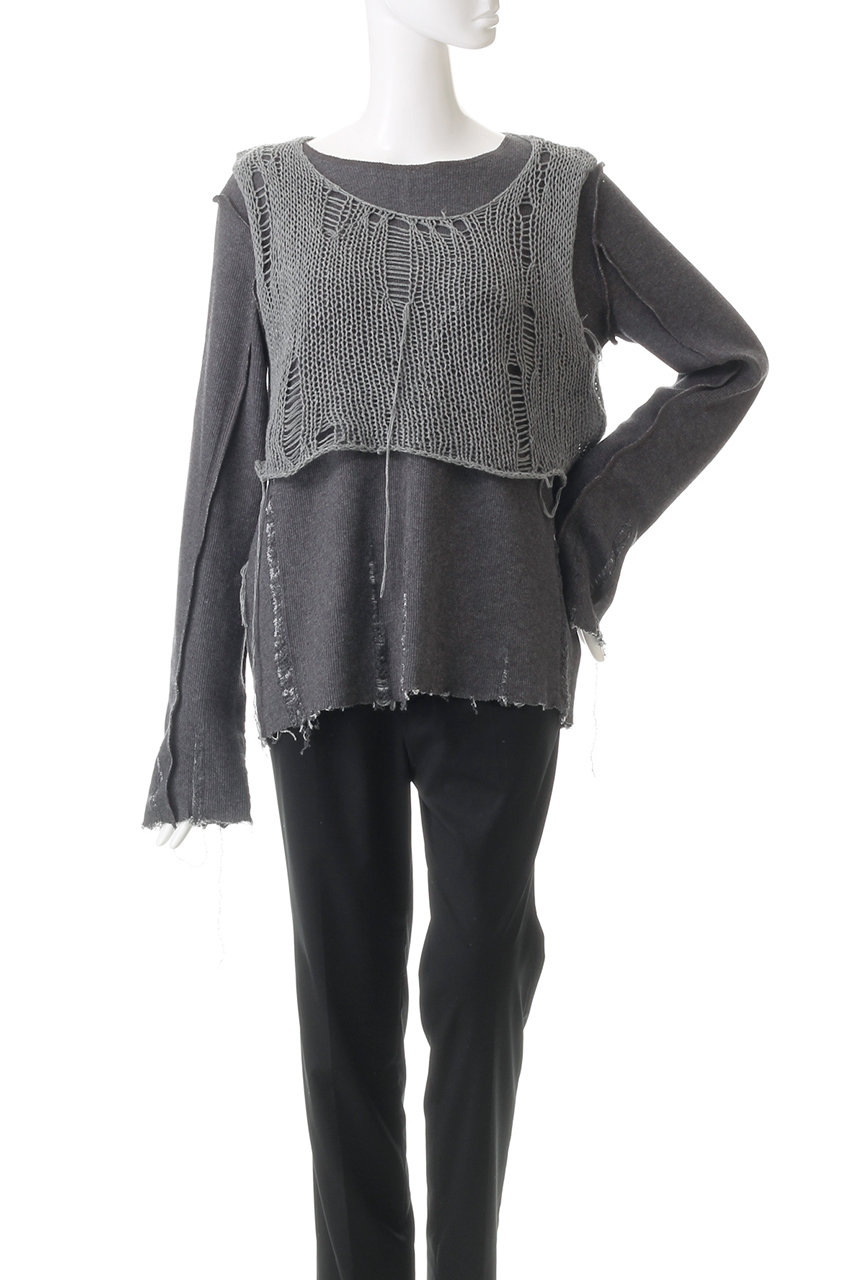 PRANK PROJECT(プランク プロジェクト)｜メッシュレイヤードトップ