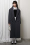 【予約販売】メランジウールロングダブルコート / Melange Wool Long Double Coat プランク プロジェクト/PRANK PROJECT