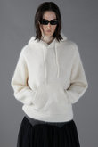 カシゴラニットフーディ / Cashgora Knit Hoodie