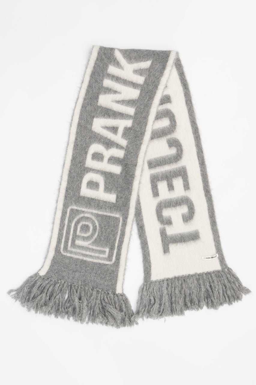 プランク プロジェクト/PRANK PROJECTの【予約販売】ロゴフリンジマフラー / Logo Fringe Muffler(GRY(グレー)/31242665601)