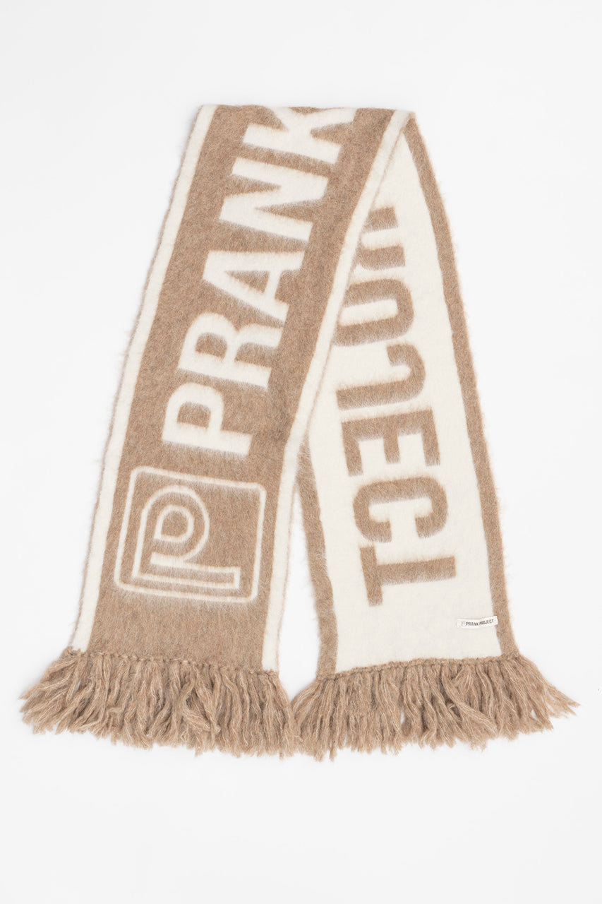 プランク プロジェクト/PRANK PROJECTの【予約販売】ロゴフリンジマフラー / Logo Fringe Muffler(BGE(ベージュ)/31242665601)