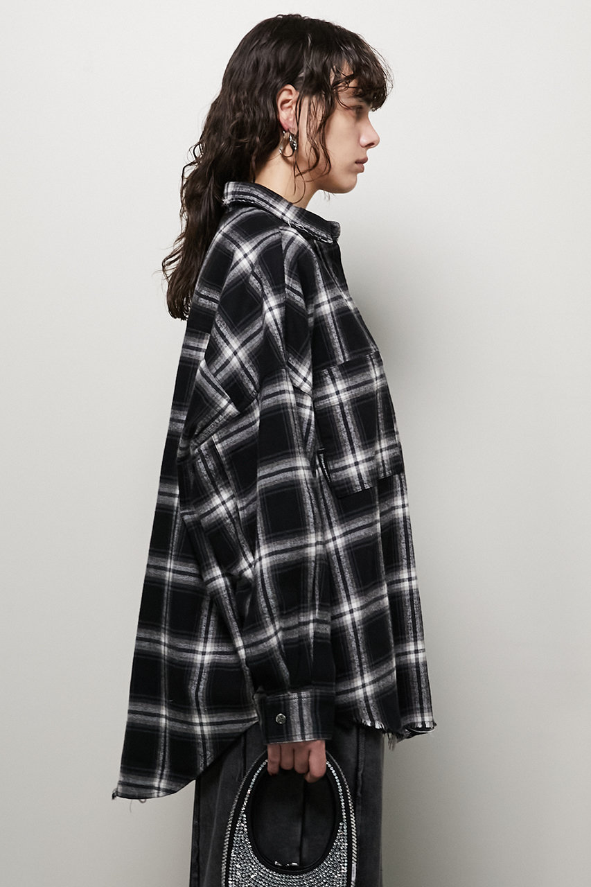 PRANK PROJECT Hooded Check Shirt 新品タグ付き PRANK PROJECT(プランク プロジェクト)｜フーデッドチェック