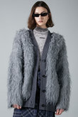 新品未使用❗️イデアルーチェ　スカラシャギーJK グレー MAISON SPECIAL（メゾンスペシャル）の「Shaggy Knit Cardigan