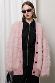 ロングシャギーカーデ/Long Shaggy Cardigan