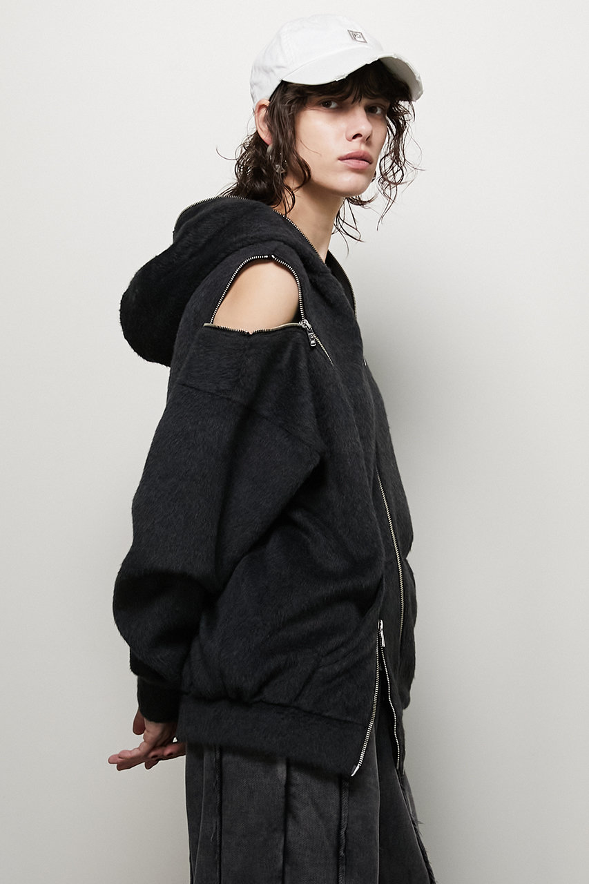 PRANK PROJECT(プランク プロジェクト)｜ダブルジップシャギーパーカー