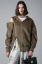 ダブルジップシャギーパーカーDouble Zip Shaggy Hoodie プランク プロジェクト/PRANK PROJECT