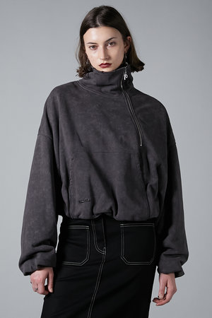 プランク プロジェクト/PRANK PROJECTのアシンメトリージップスウェット/Asymmetry Zip Sweatshirts(110100/110105)