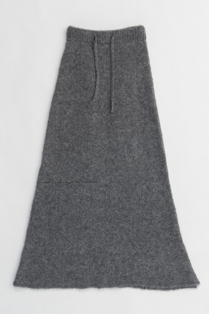 プランク プロジェクト/PRANK PROJECTの【予約販売】アルパカマキシニットスカート/Alpaca Maxi Knit Skirt(GRY(グレー)/31242515104)