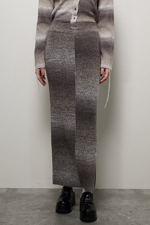 プランク プロジェクト/PRANK PROJECTのカスリニットスカート/Blur Knit Skirt(110700/110703)