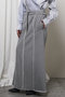 アウトシームスウェットマキシスカート/Outseam Sweatshirt Maxi Skirt プランク プロジェクト/PRANK PROJECT