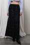 アウトシームスウェットマキシスカート/Outseam Sweatshirt Maxi Skirt プランク プロジェクト/PRANK PROJECT