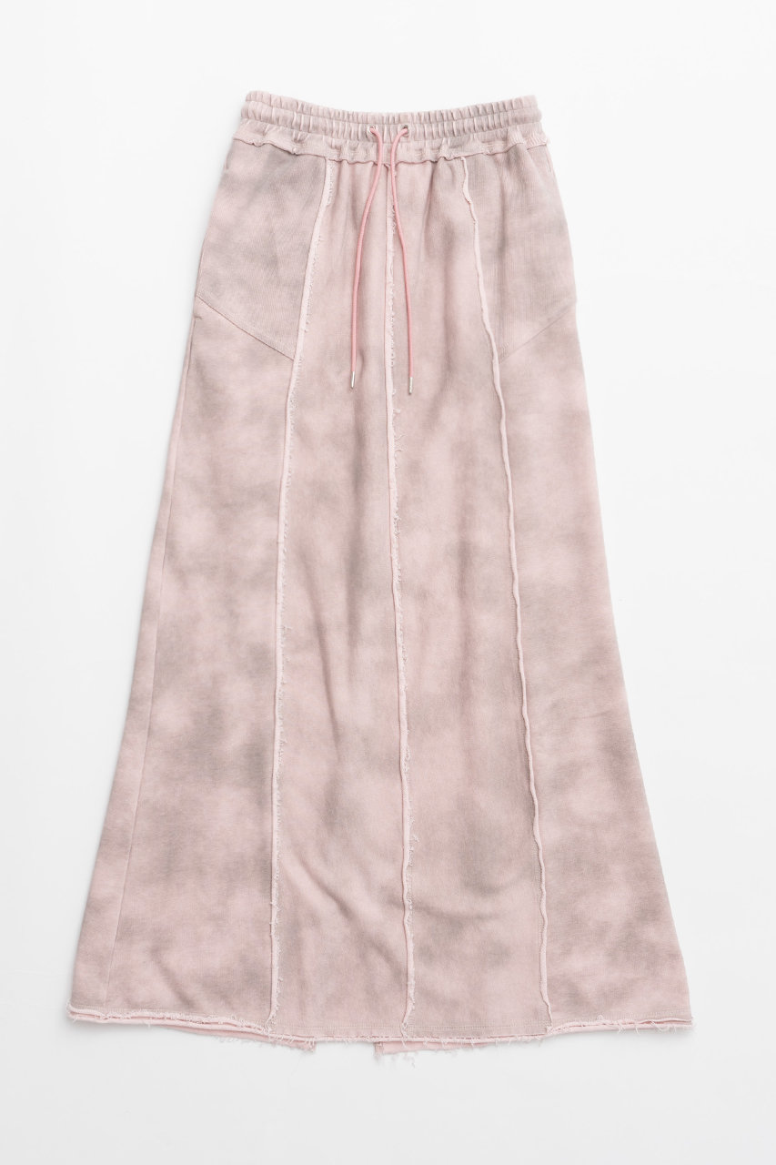 プランク プロジェクト/PRANK PROJECTのアウトシームスウェットマキシスカート/Outseam Sweatshirt Maxi Skirt(PNK(ピンク)/31242515606)