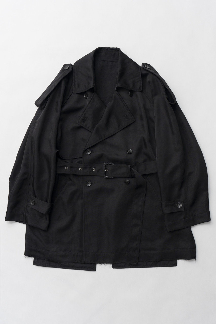 プランク プロジェクト/PRANK PROJECTの【予約販売】カットアウトトレンチコート / Cut-out Trench Coat(BLK(ブラック)/31251166101)