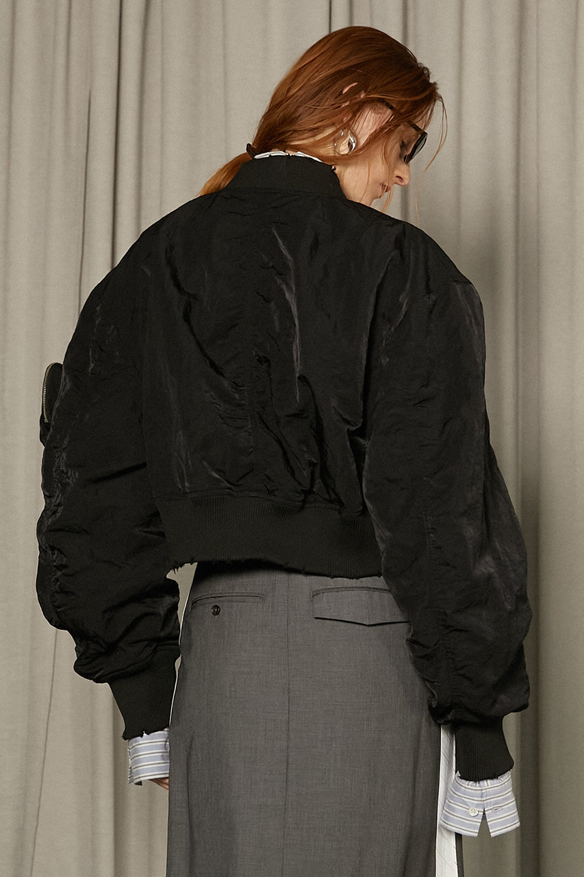 ジャケット・アウター PRANK PROJECT Power Shoulder Blouson PRANK PROJECT ブルゾン アウター パワーショルダーショート