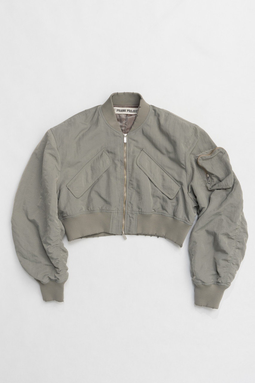 プランク プロジェクト/PRANK PROJECTの【予約販売】パワーショルダーショートブルゾン / Power Shoulder Short Blouson(KHK(カーキ)/31251215901)