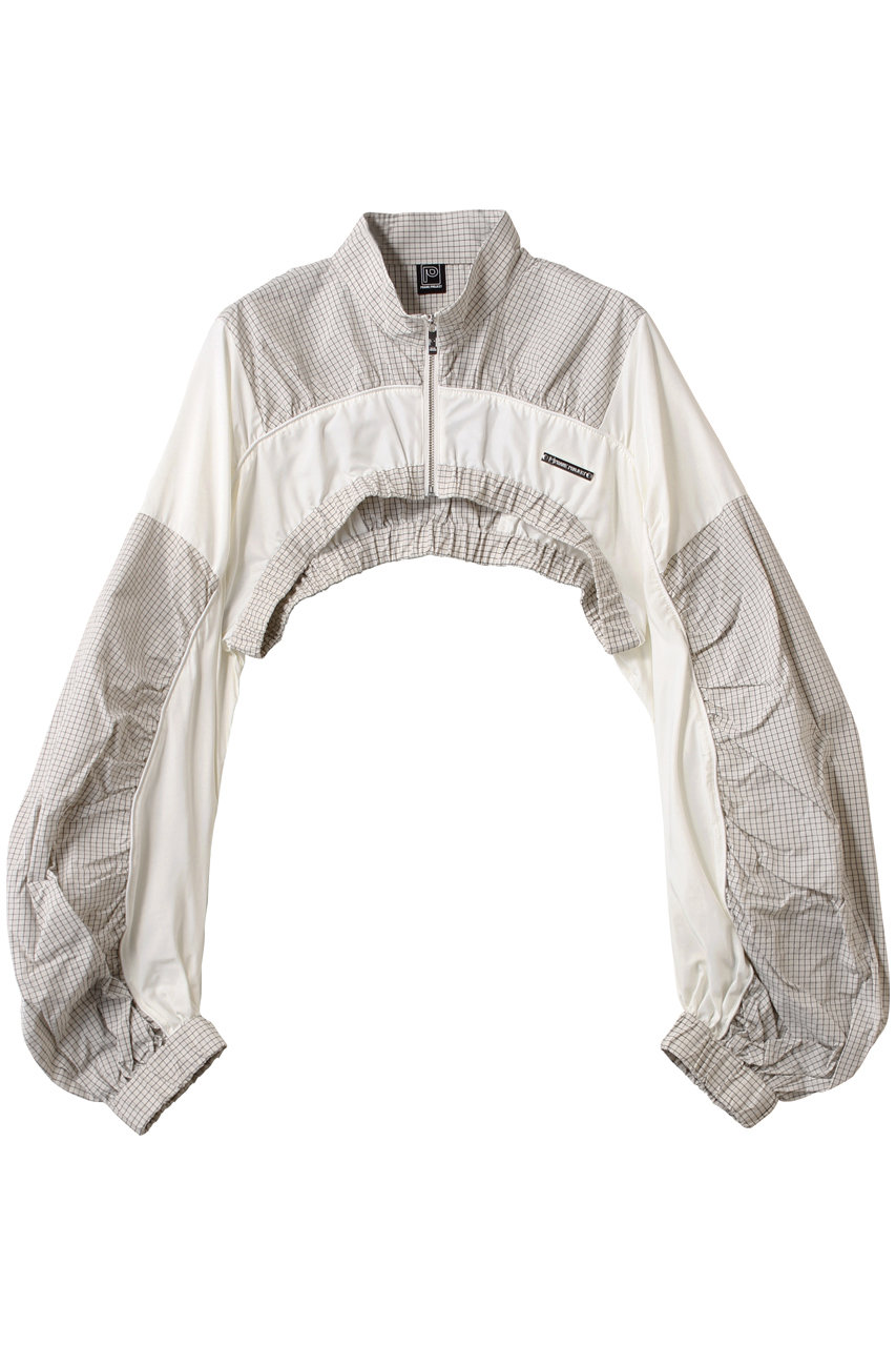 PRANK PROJECT ショートレングストラックシャツ / Short Length Track Shirt (WHT(ホワイト), FREE) プランク プロジェクト ELLE SHOP
